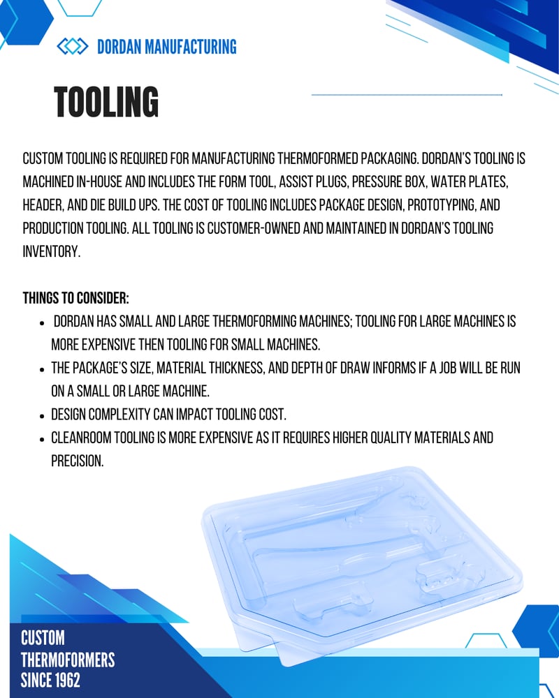 Thermoform tooling pricing