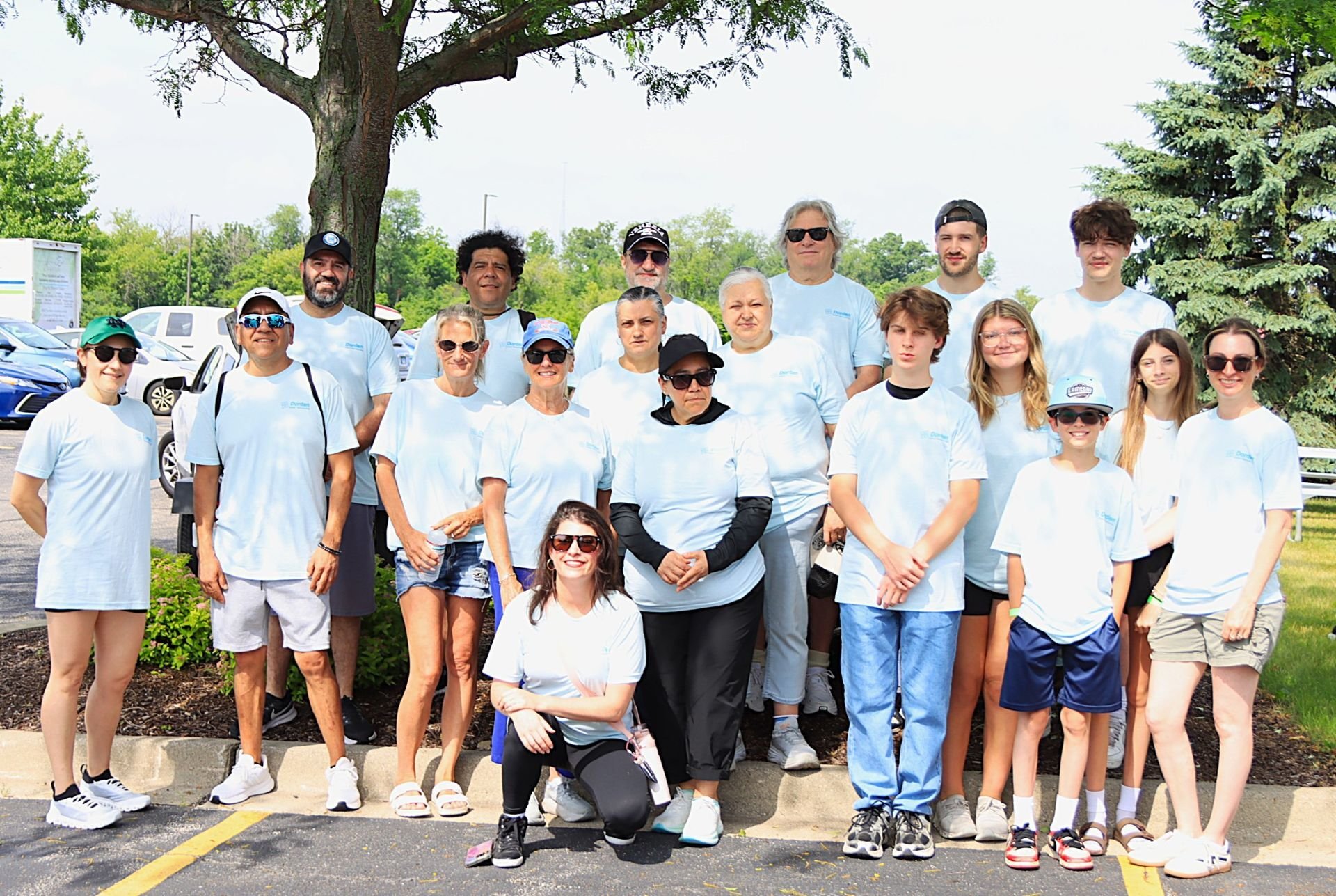 Dordan at Home of the Sparrow Walk for Hope