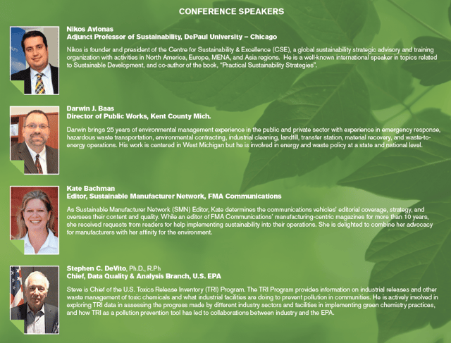 Sustainable Manufacturer Conference