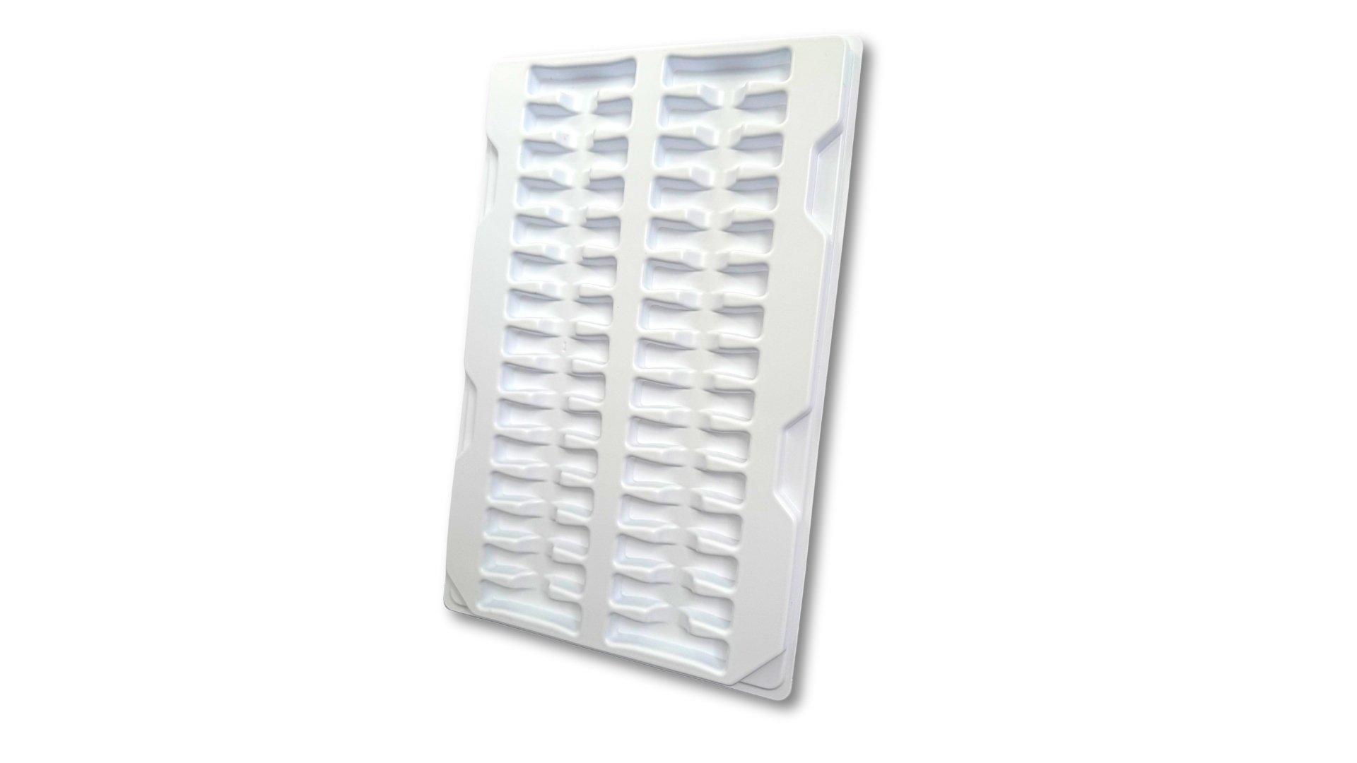 Medical component shipping tray
