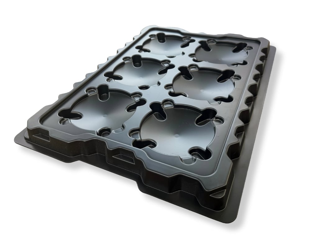 Thermoform dunnage tray