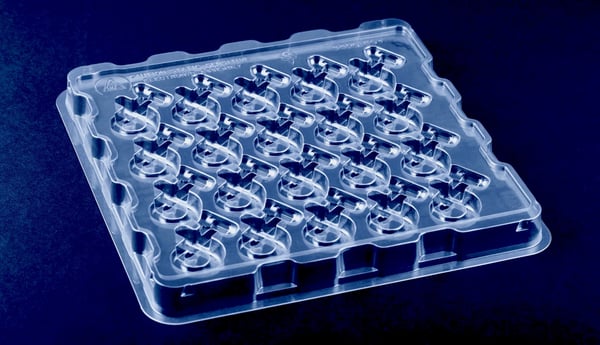 ESD tray packaging