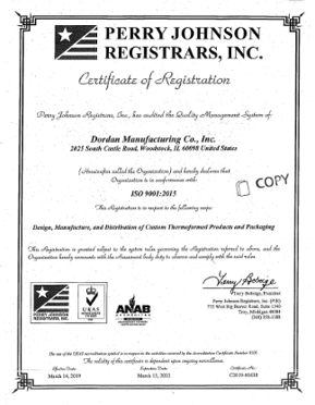 Download Dordan's ISO 9001:2015 certificate