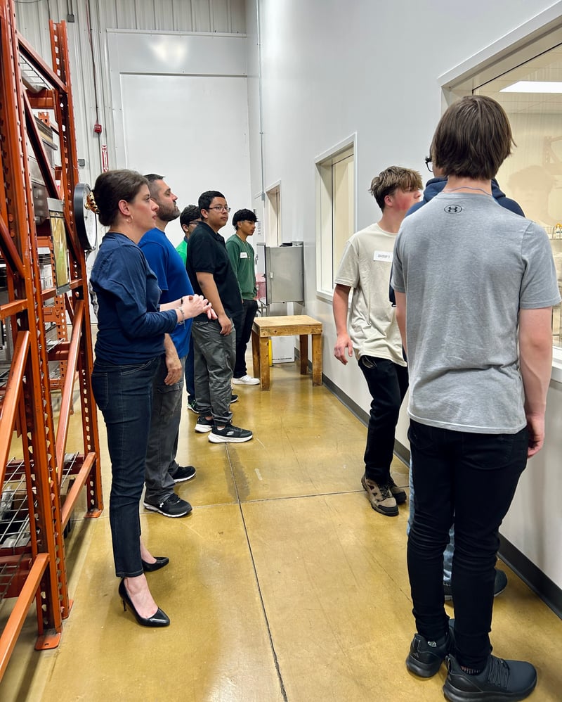 Dordan's QC is explained to students
