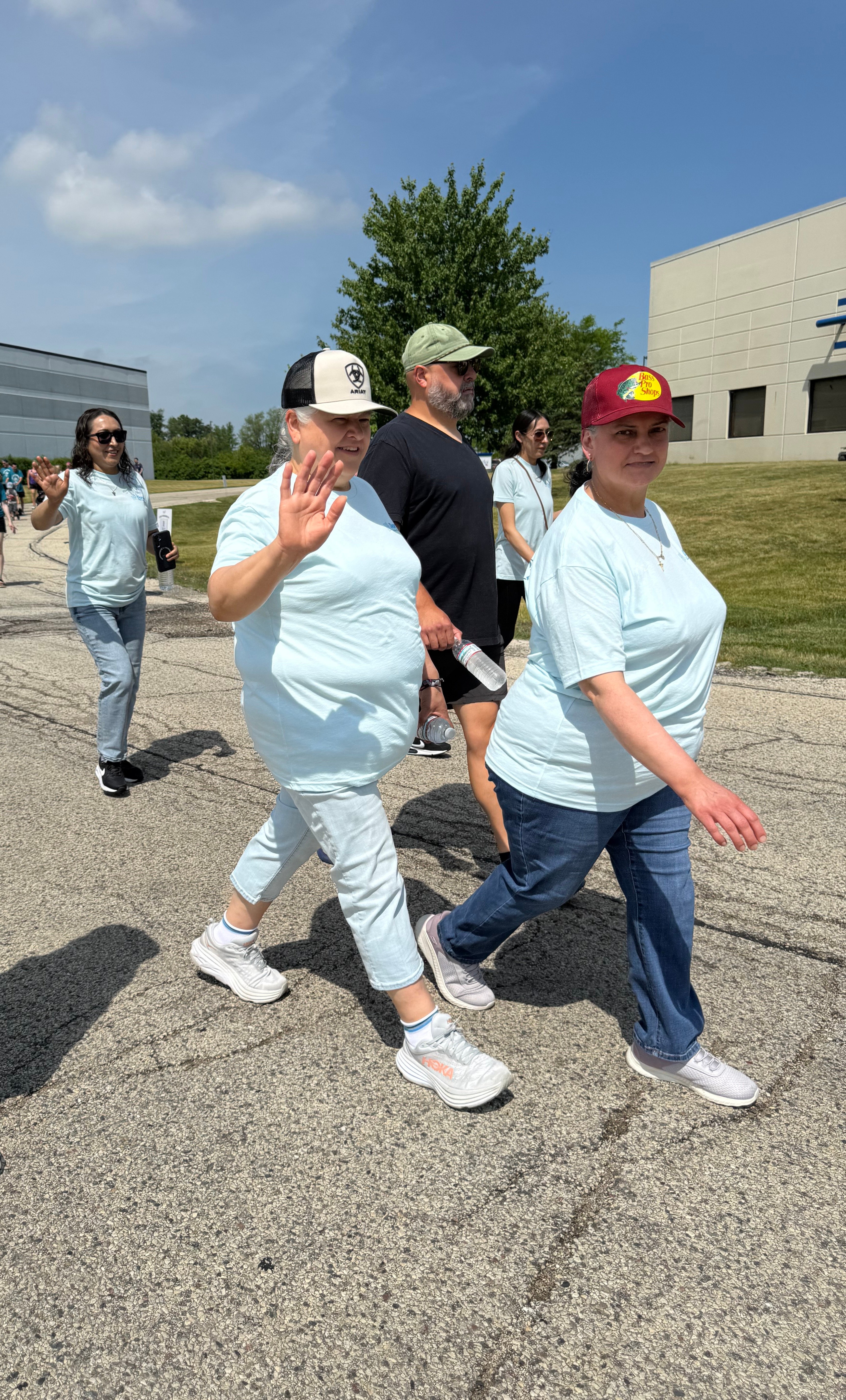 Dordan at Home of the Sparrow Walk for Hope