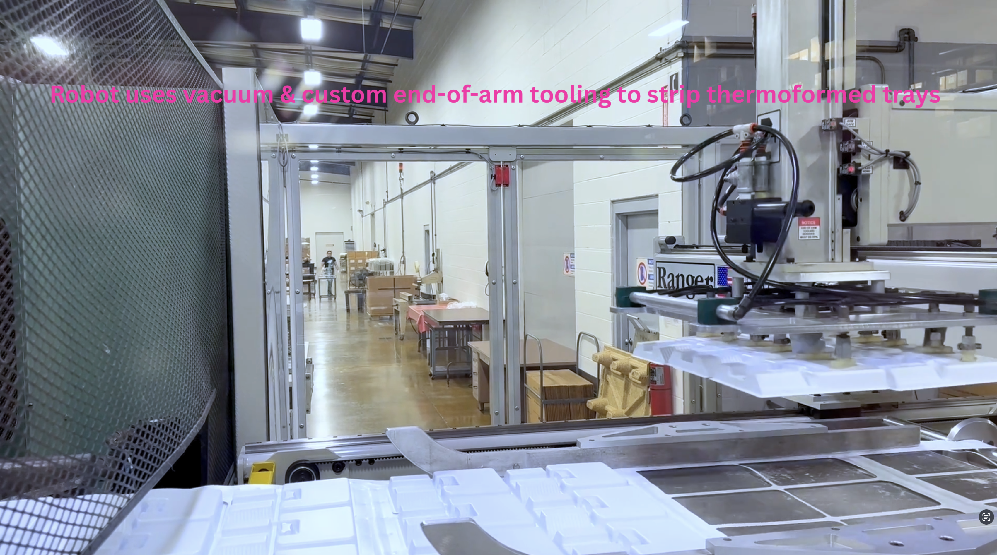 Thermoforming with robotics