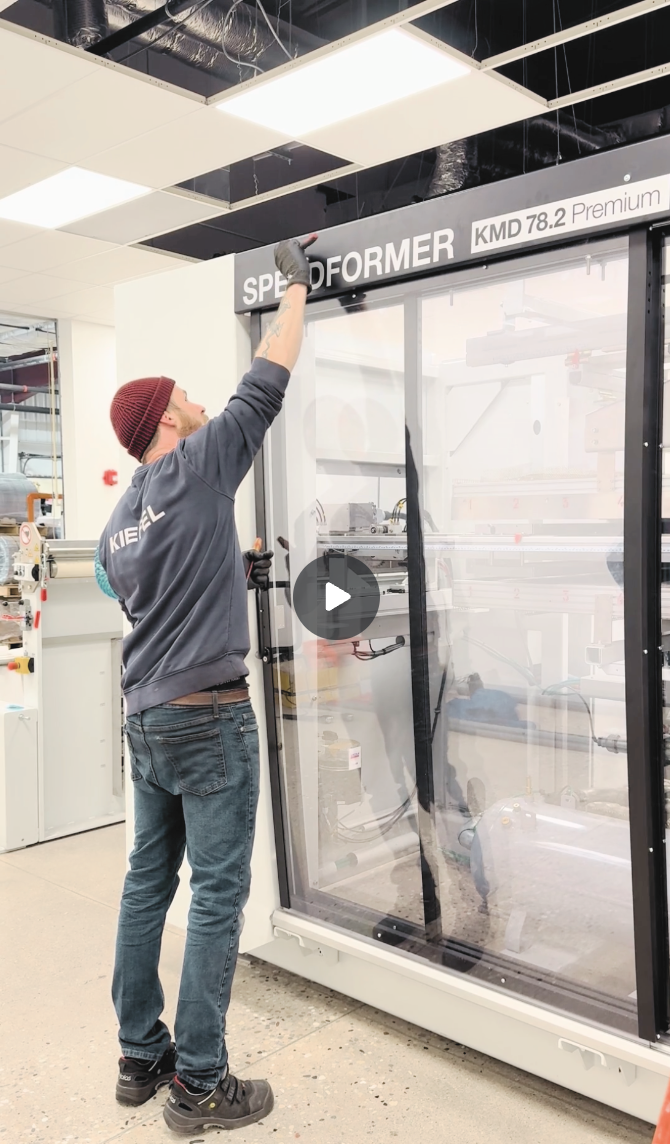 Kiefel installation video snap shot