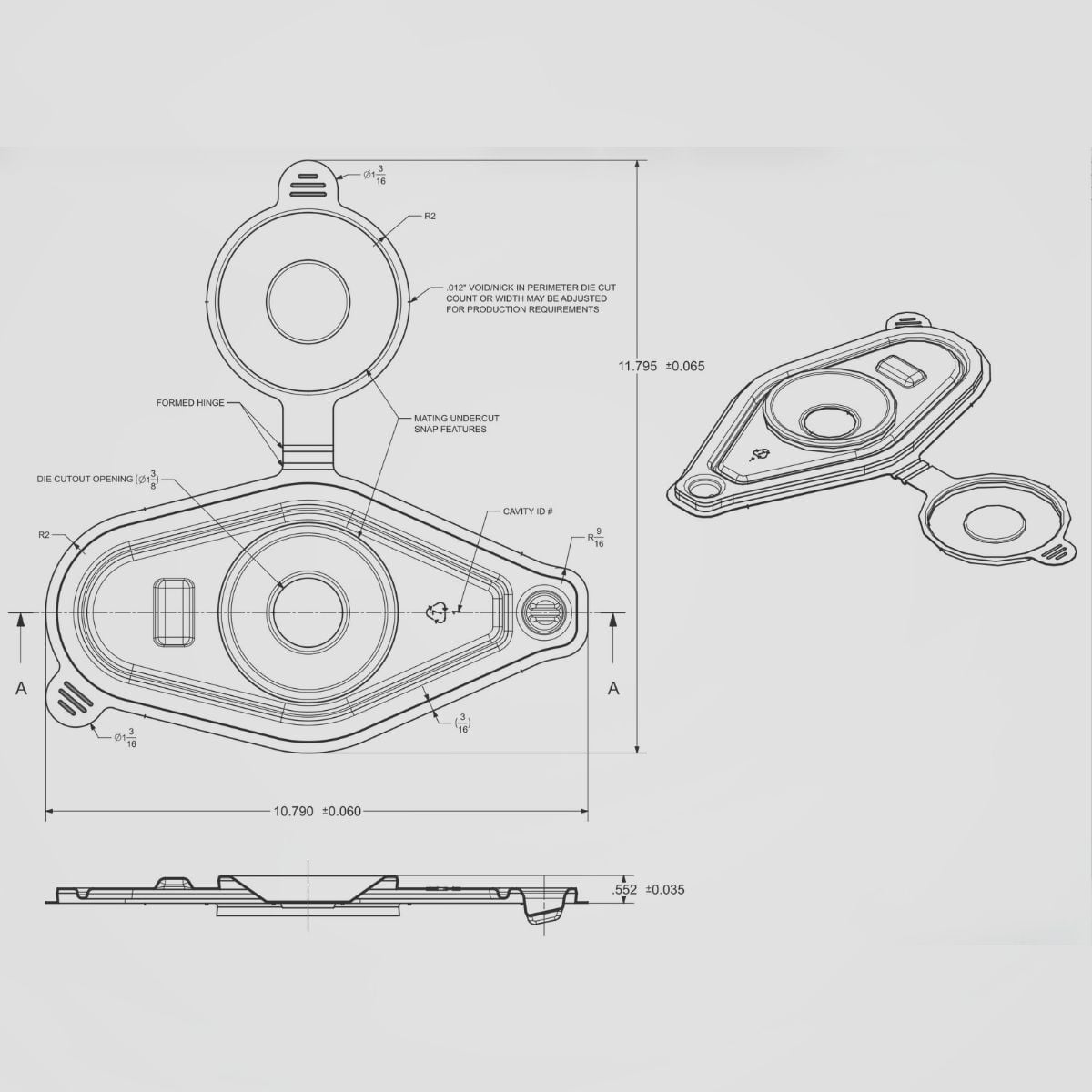 Recyclable packaging designs