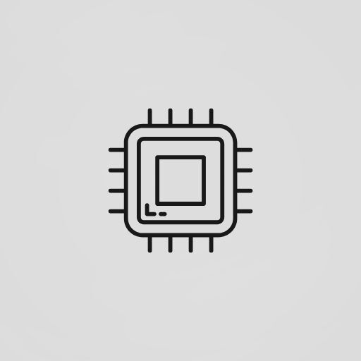 Micro-chip icon