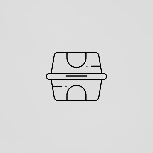 ESD clamshell packaging icon