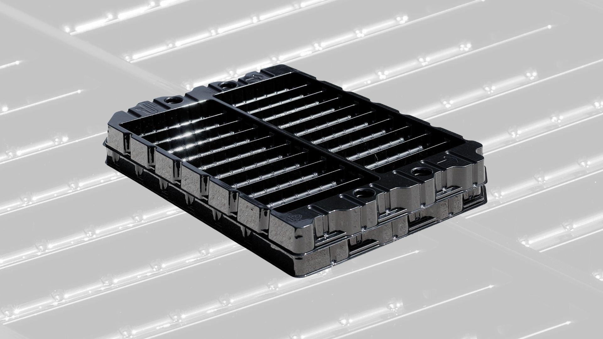 Automotive shipping tray
