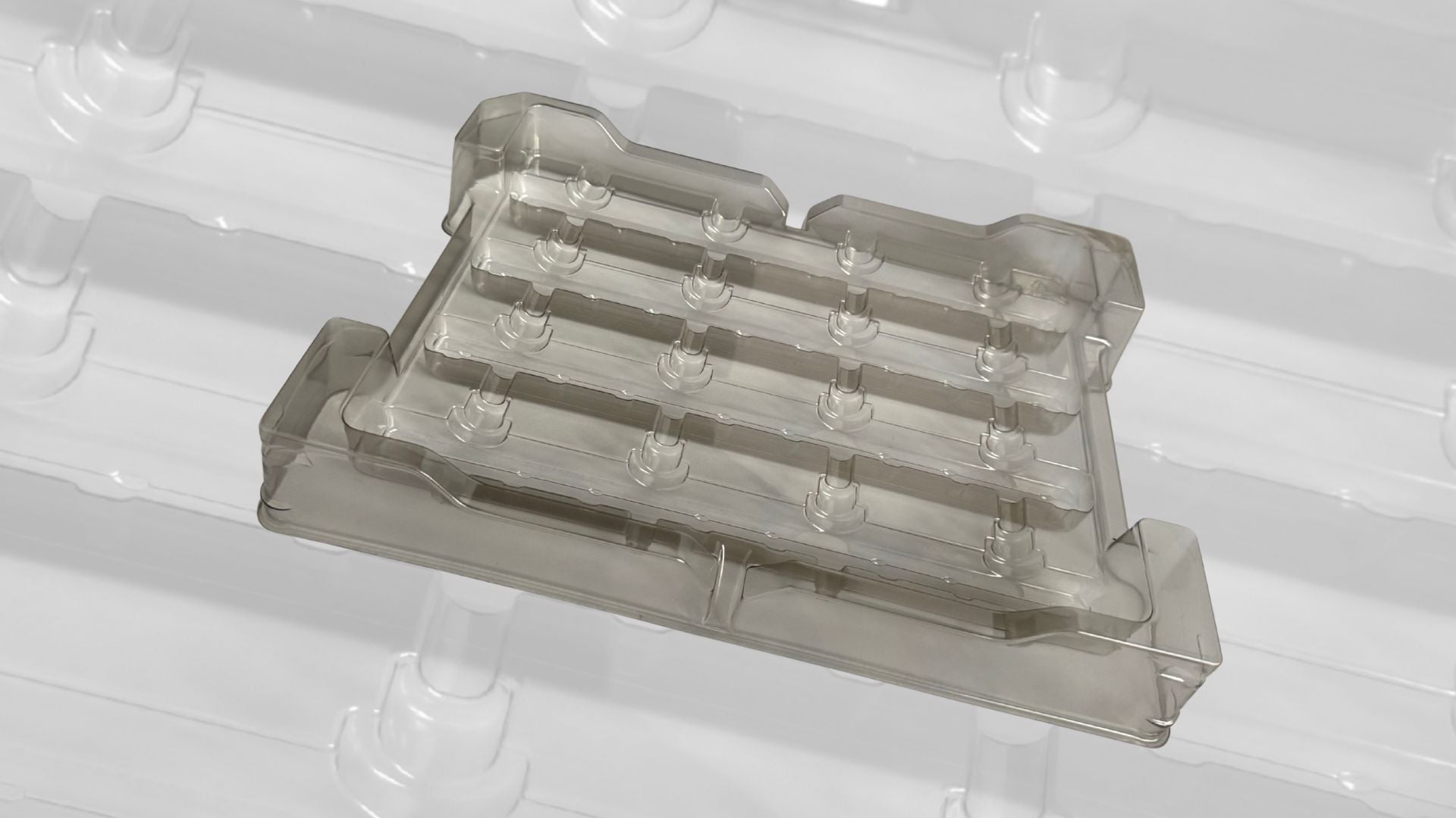 Thermoformed ESD electronics packaging