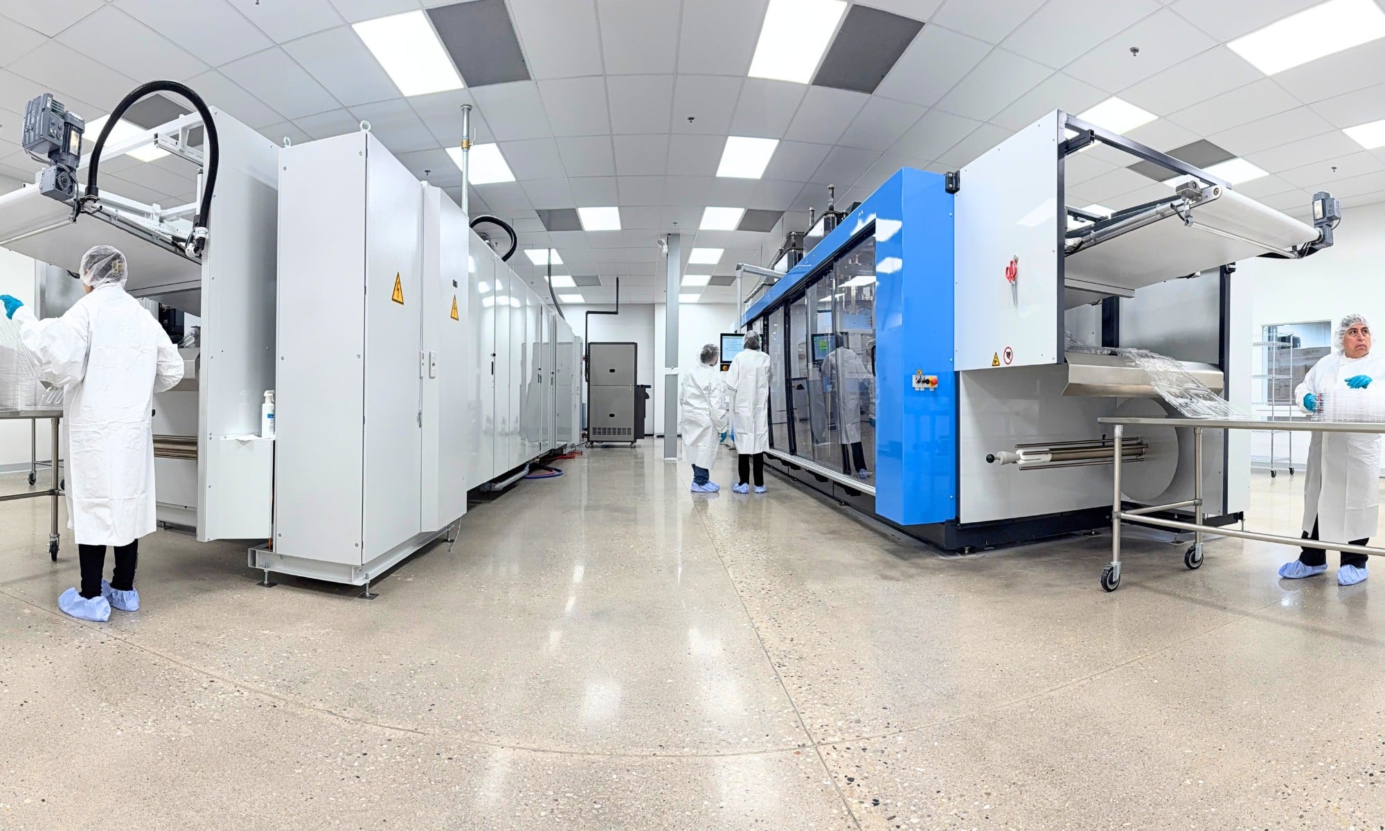 Cleanroom thermoforming of medical packaging