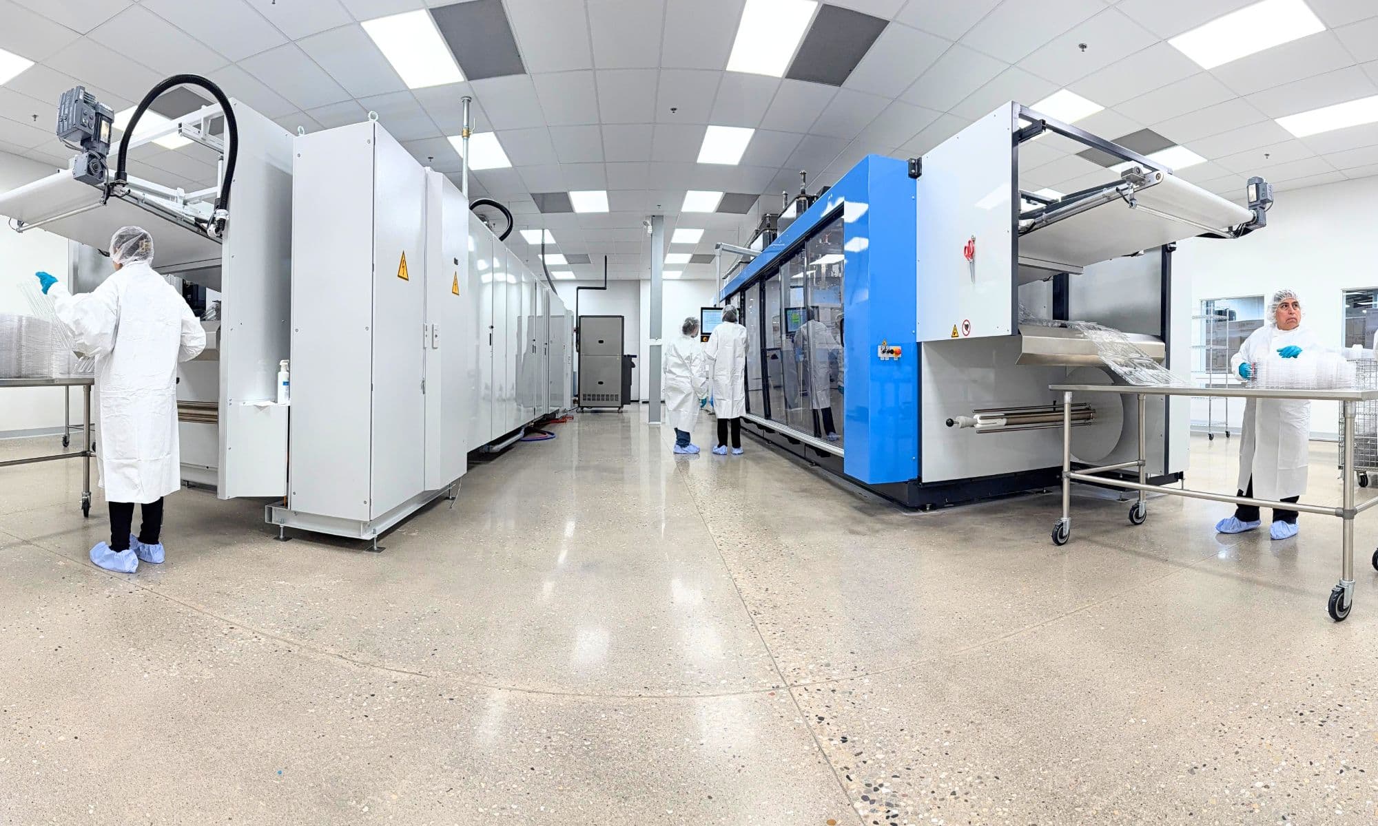 Cleanroom thermoforming of medical packaging