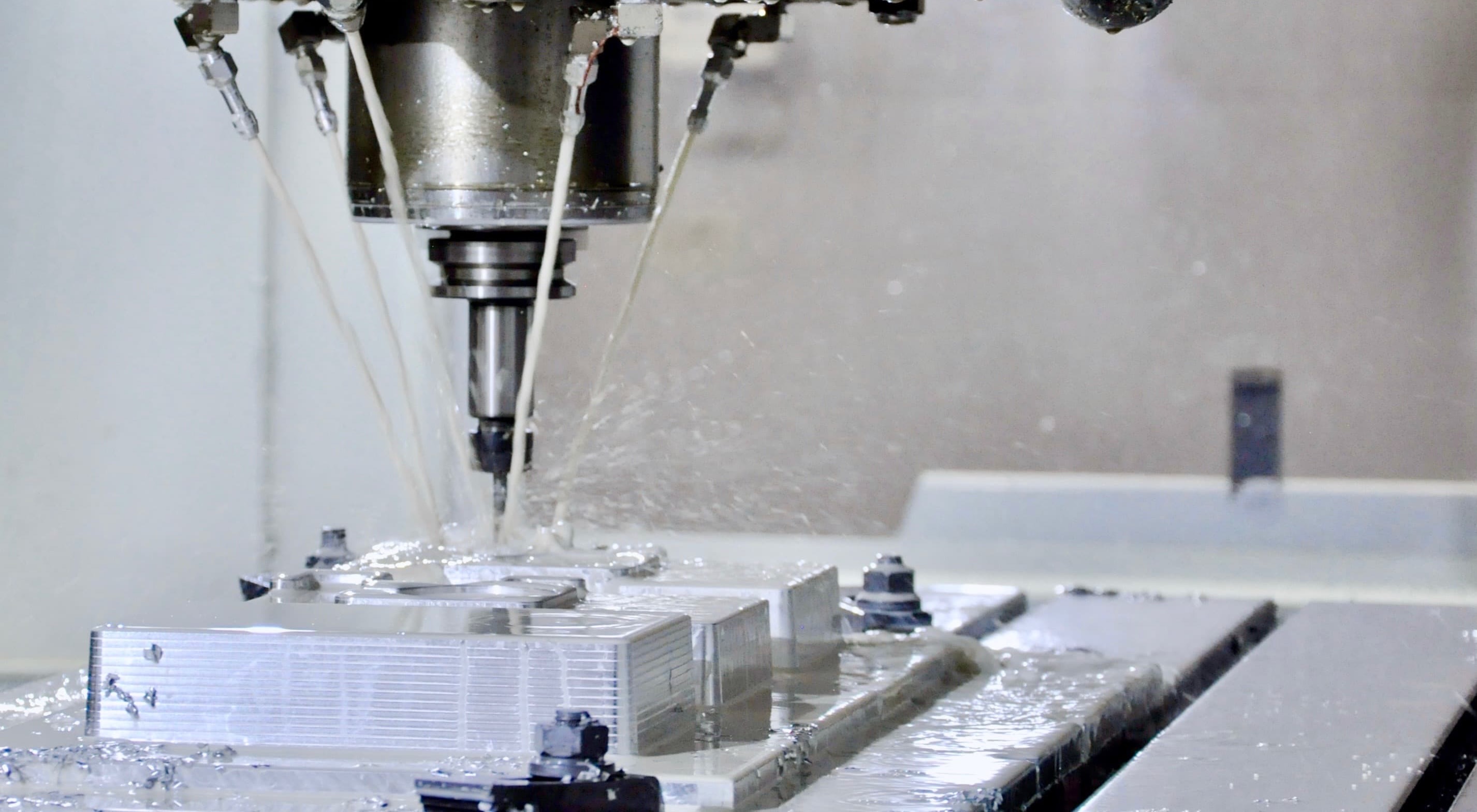 CNC drill bit cutting thermoform tooling